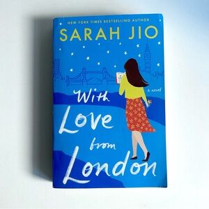 4/$20 With Love from London by Sarah Jio - Paperback Book